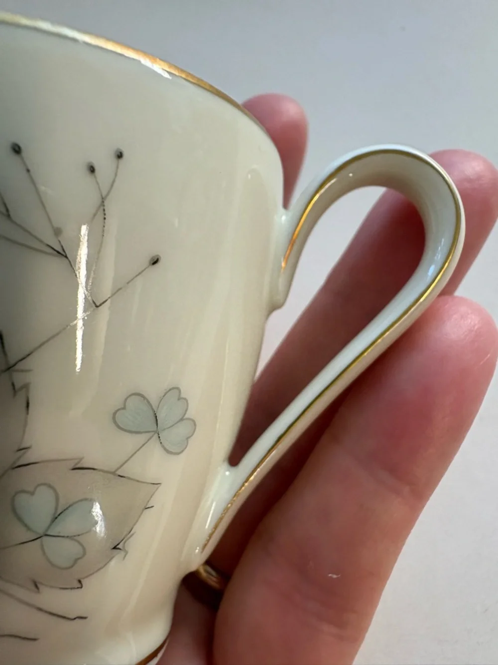 Vintage Rosenthale Kronach Germany Bettina Floral Tea Cup & Saucer